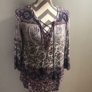 Lucky Brand Boho Top